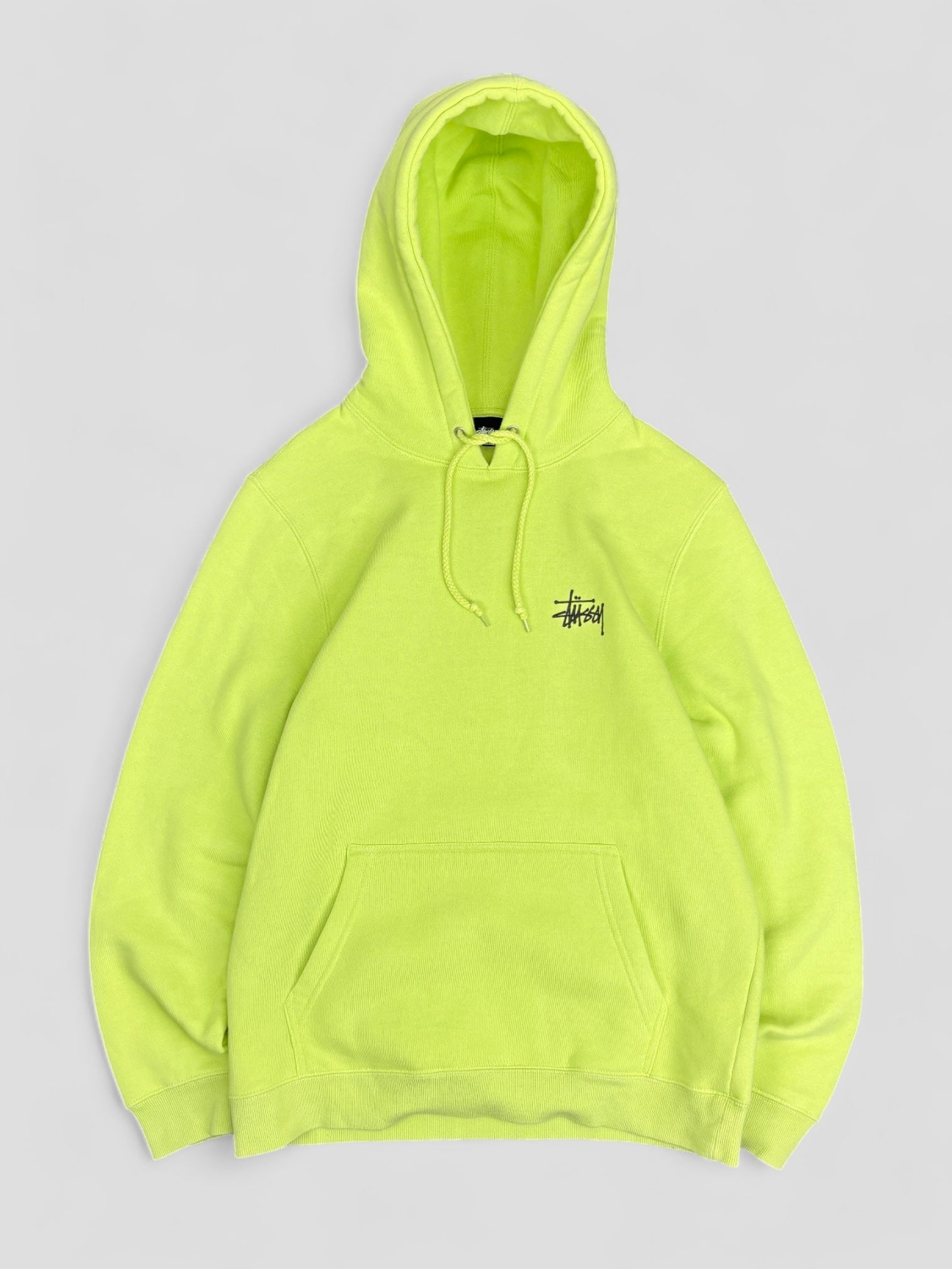 Stussy Unisex Neon Logo Hoodie S
