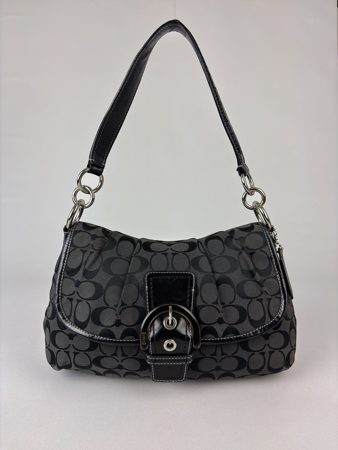 Coach Soho Signature Flap Shoulder Bag