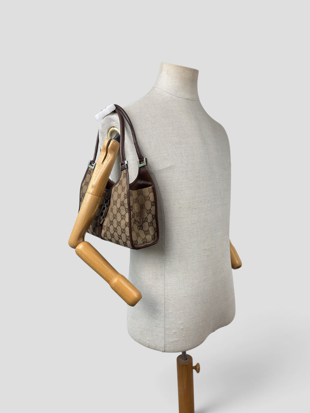 Gucci Jackie GG Canvas Shoulder Bag