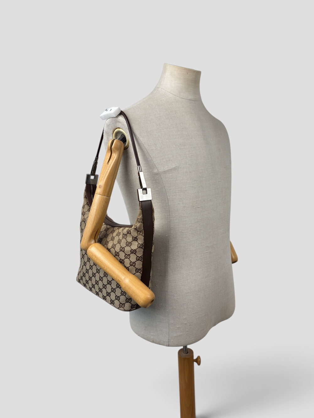 Gucci GG Canvas Hobo Shoulder Bag