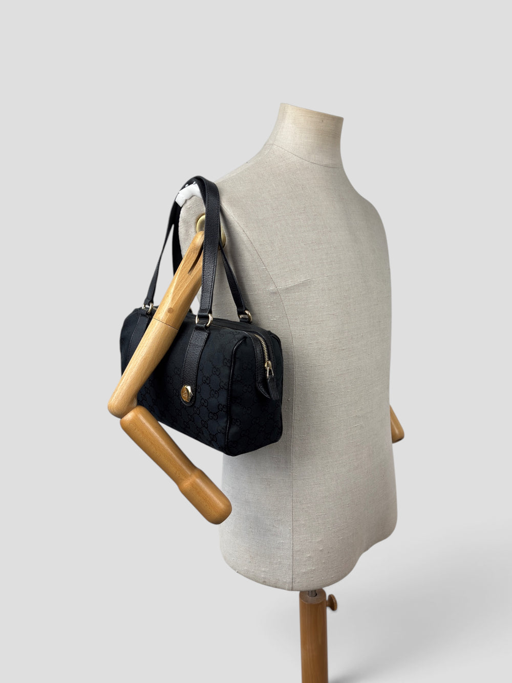 Gucci Charmy GG Canvas Boston Shoulder Bag