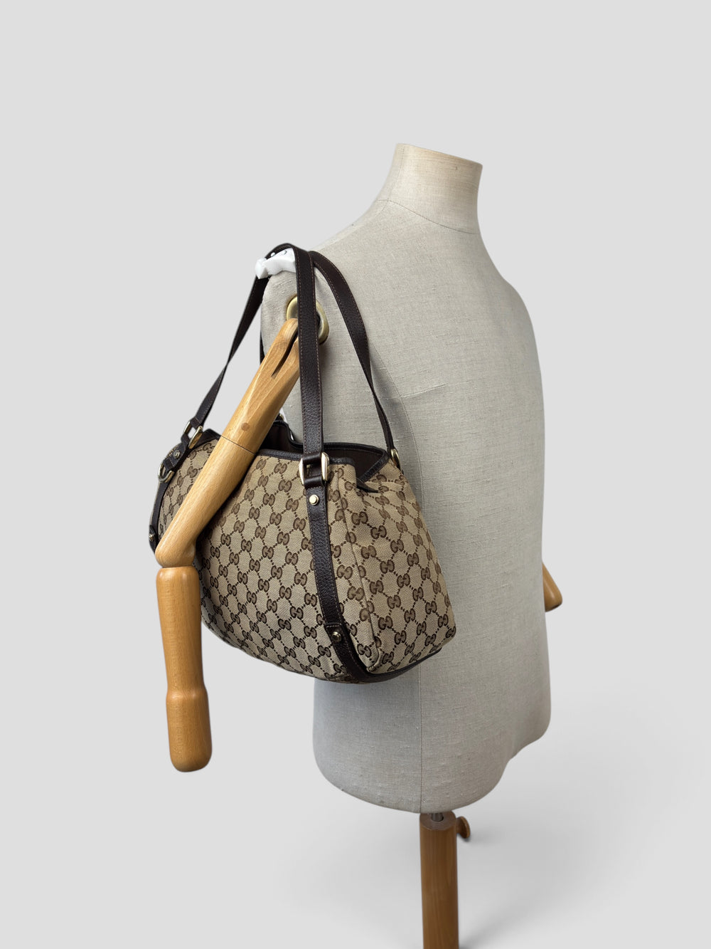 Gucci Abbey D-Ring GG Canvas Shoulder Bag
