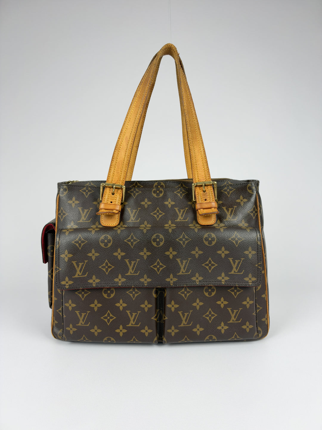 Louis Vuitton Monogram Multipli-Cité Shoulder Bag in Braun, Detailansicht 1