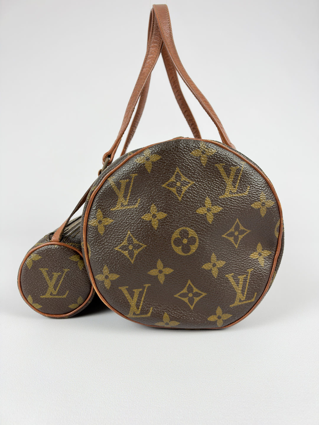 Louis Vuitton Monogram Papillon 30 in Braun/Ebenholz, Detailansicht 2