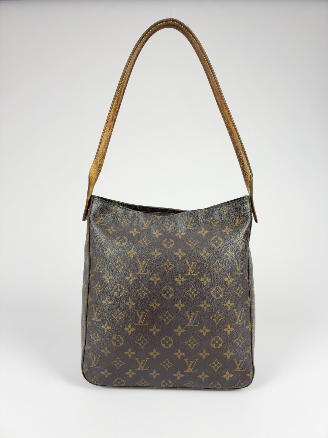 Louis Vuitton Monogram Looping GM Shoulder Bag in Braun, Detailansicht 2