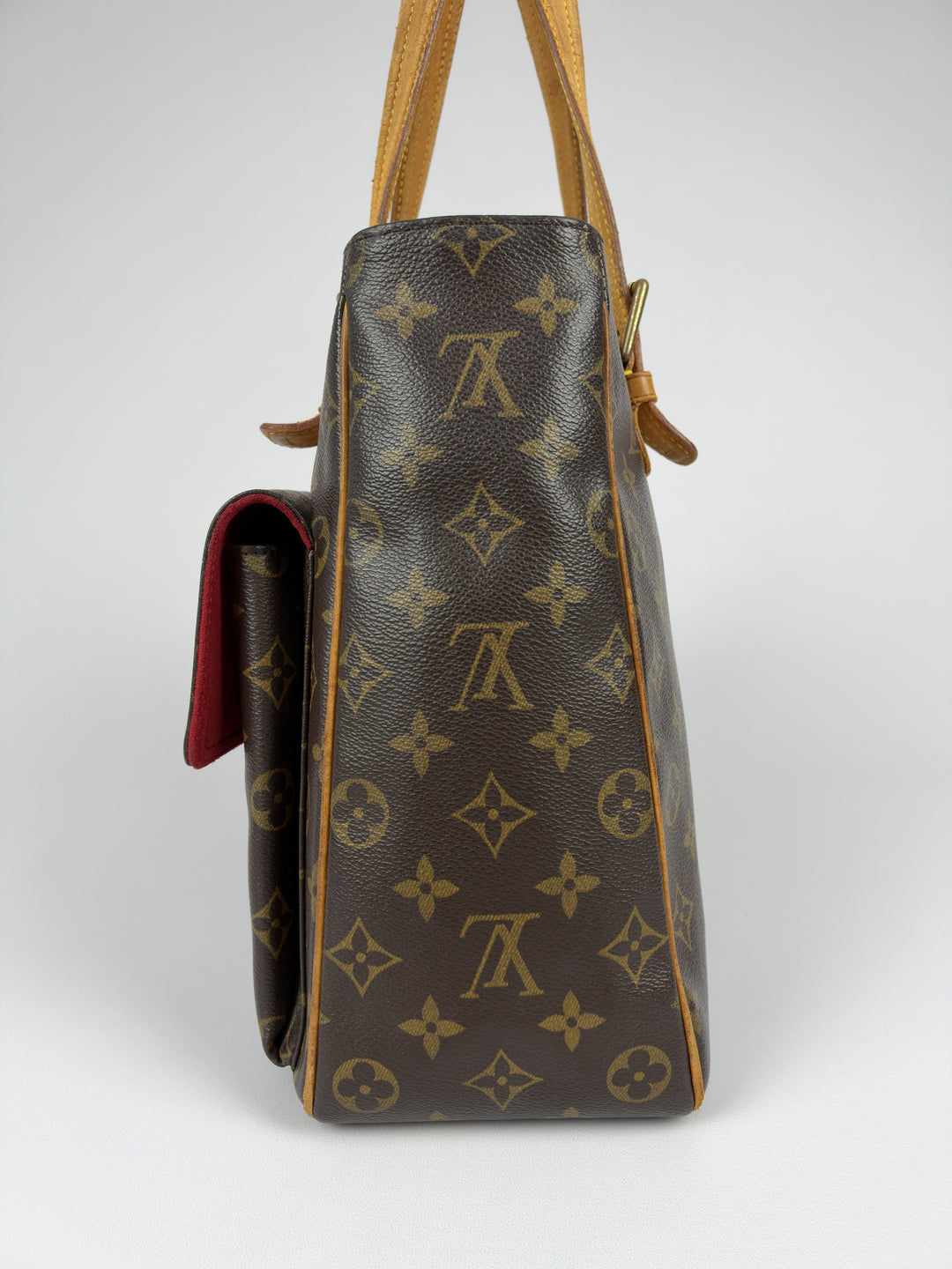 Louis Vuitton Monogram Multipli-Cité Shoulder Bag in Braun, Detailansicht 2