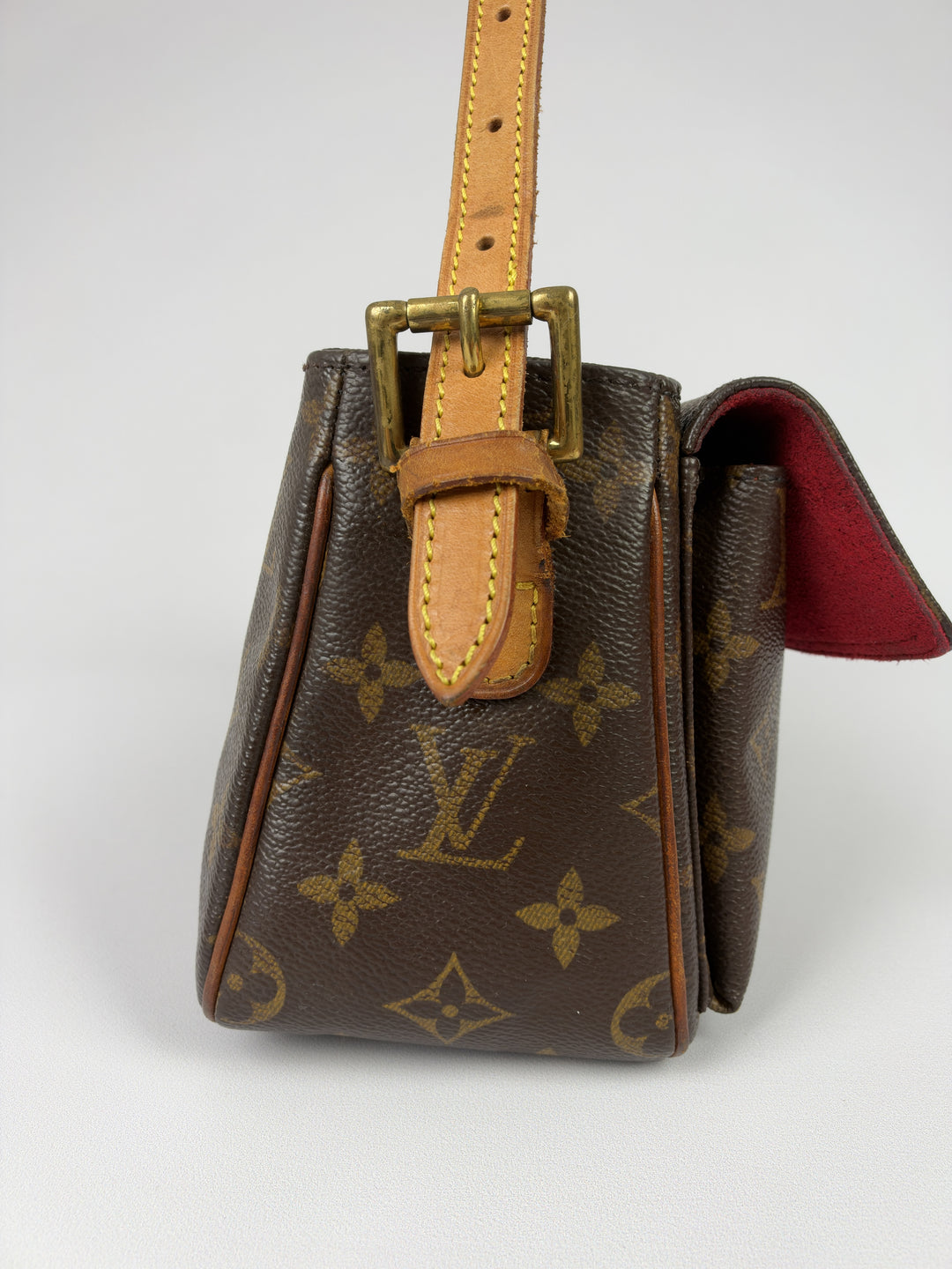 Louis Vuitton Monogram Viva Cité PM Shoulder Bag in Braun, Detailansicht 3