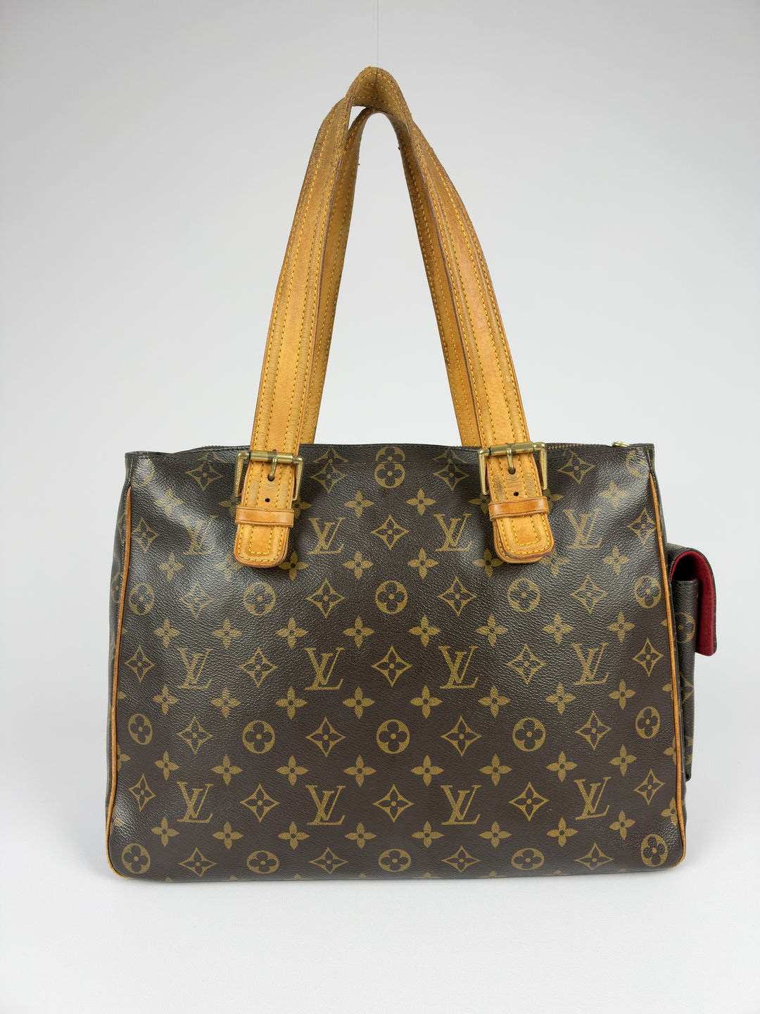 Louis Vuitton Monogram Multipli-Cité Shoulder Bag in Braun, Detailansicht 3