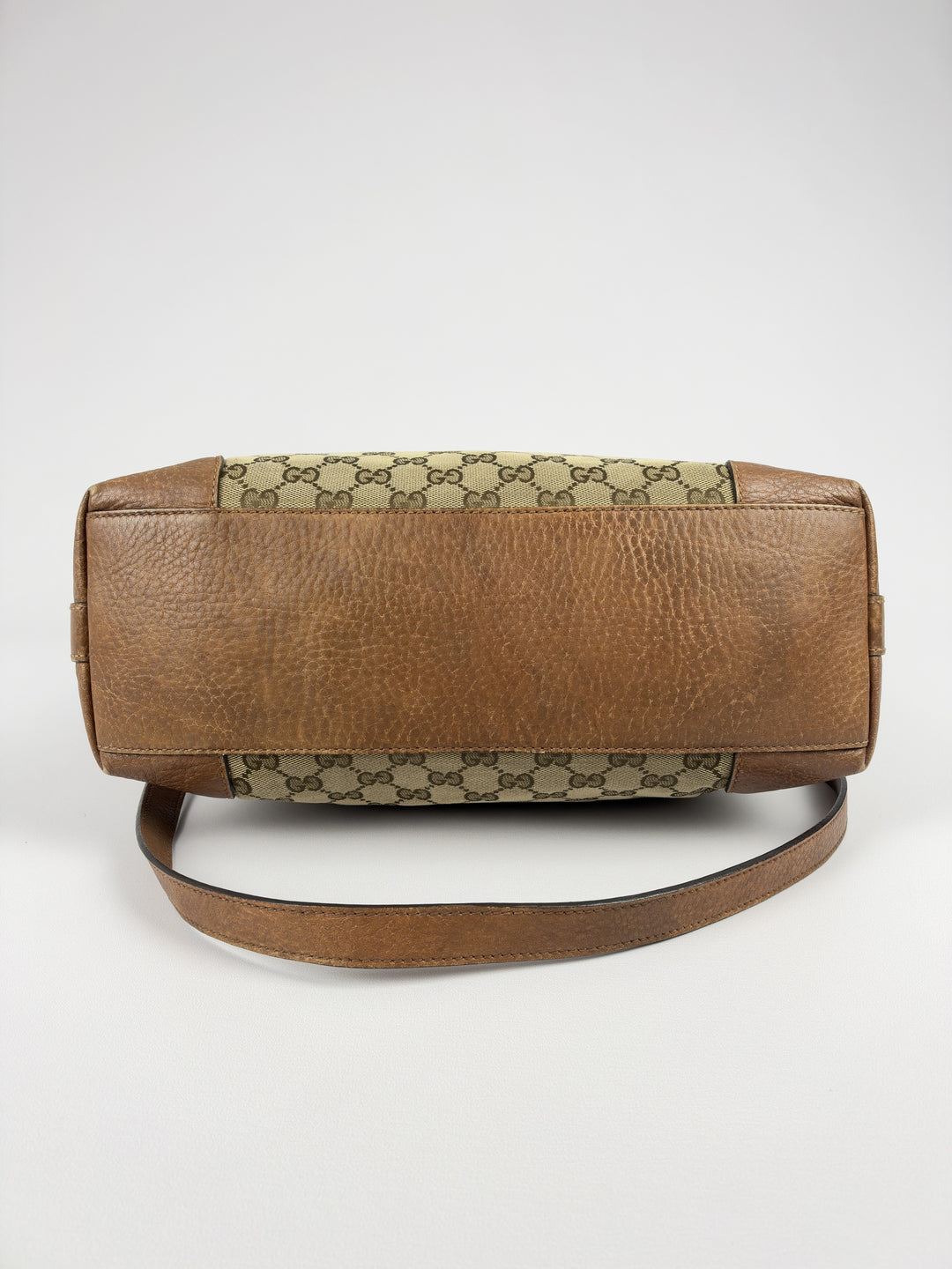Gucci Miss GG Hobo Shoulder Bag in Beige/Ebenholz, Detailansicht 6