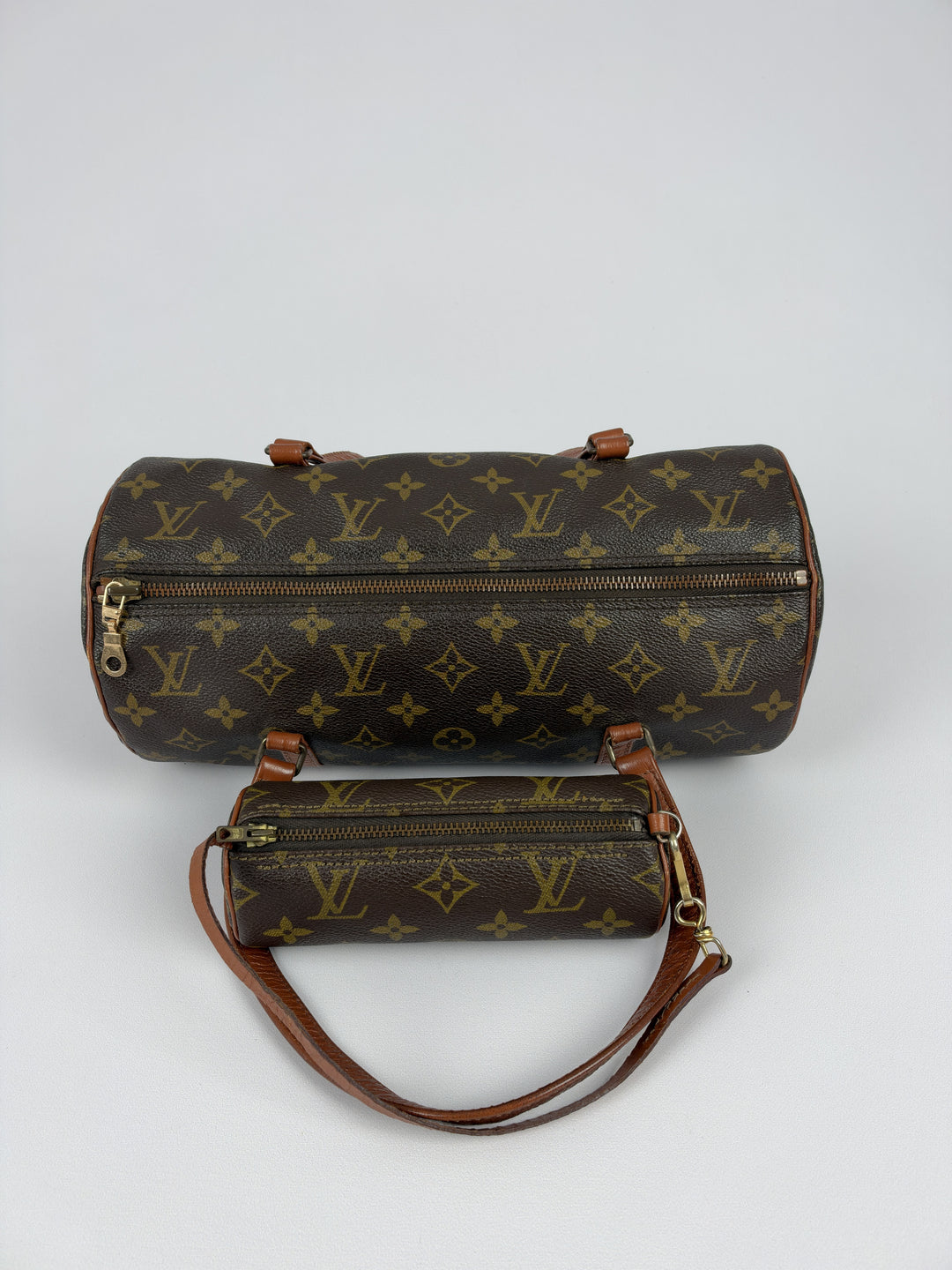 Louis Vuitton Monogram Papillon 30 in Braun/Ebenholz, Detailansicht 6