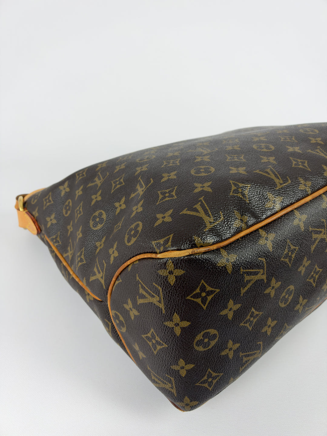 Louis Vuitton Monogram Delightful MM Shoulder Bag in Braun/Ebenholz, Detailansicht 7