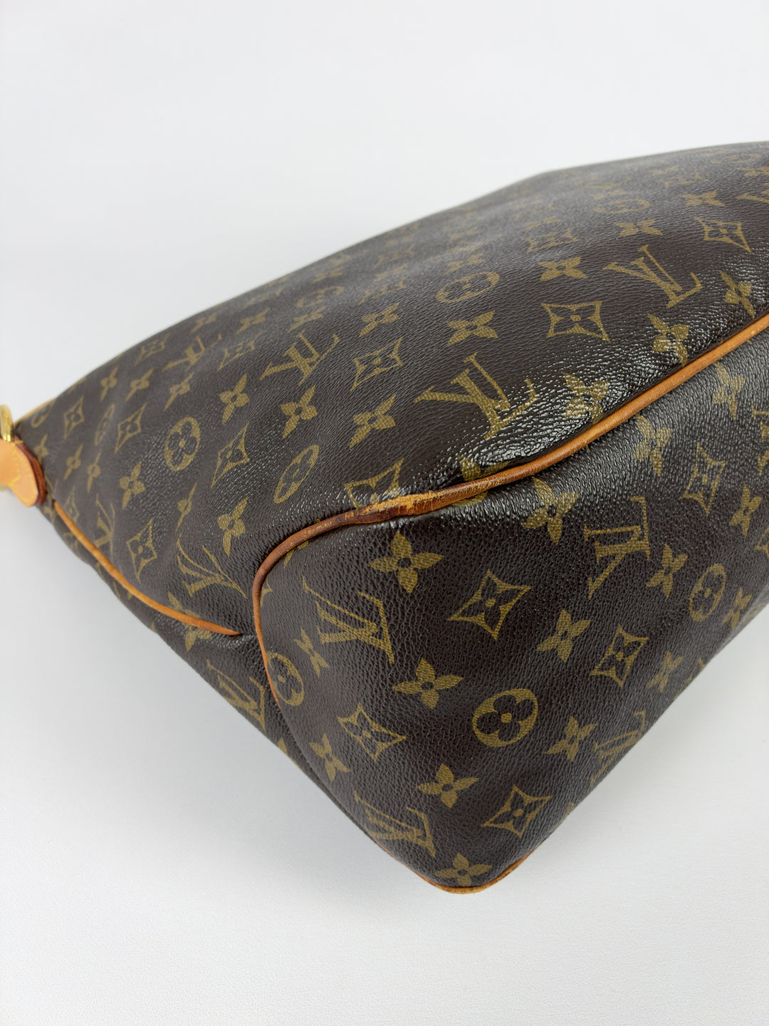 Louis Vuitton Monogram Delightful MM Shoulder Bag in Braun/Ebenholz, Detailansicht 9