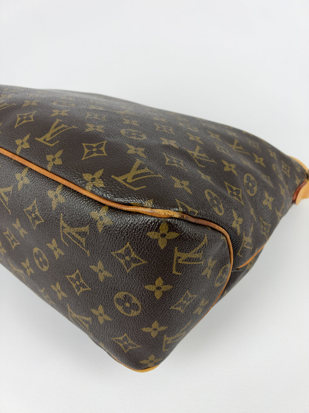 Louis Vuitton Monogram Delightful MM Shoulder Bag in Braun/Ebenholz, Detailansicht 10