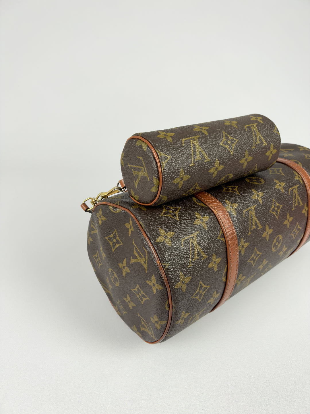 Louis Vuitton Monogram Papillon 30 in Braun/Ebenholz, Detailansicht 11
