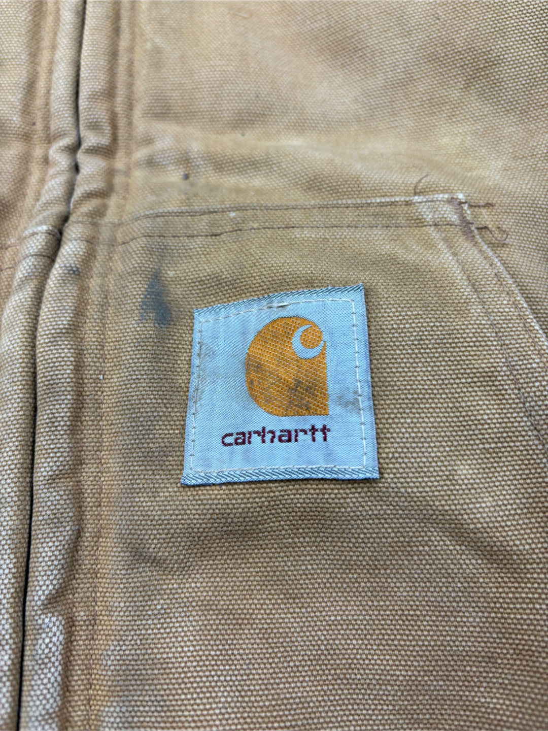Carhartt Active Workwear Jacke in braun für Herren, second hand carhartt jacket brown men