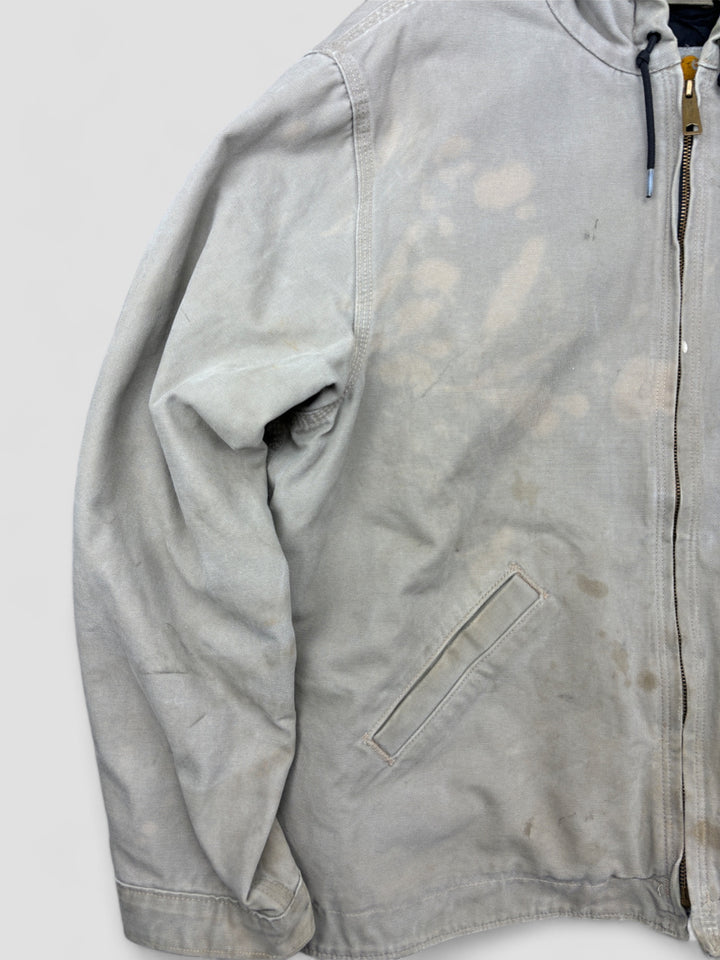 Carhartt Active workwear Jacket Used Look Grey, vintage carharrt jacke grau