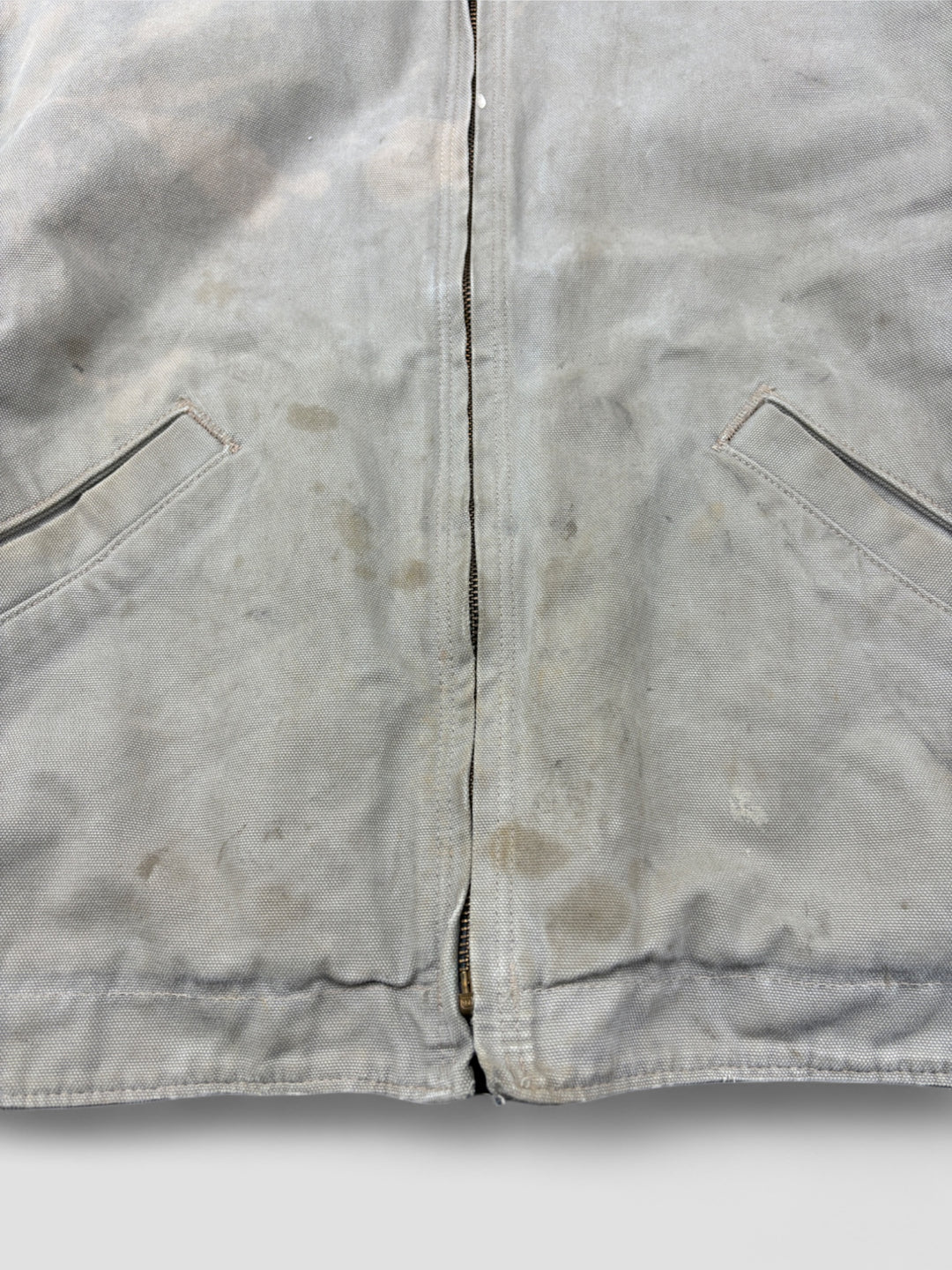 Carhartt Active workwear Jacket Used Look Grey, vintage carharrt jacke grau
