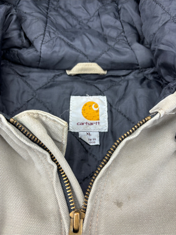 Carhartt Active workwear Jacket Used Look Grey, vintage carharrt jacke grau