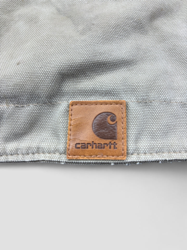 Carhartt Active workwear Jacket Used Look Grey, vintage carharrt jacke grau