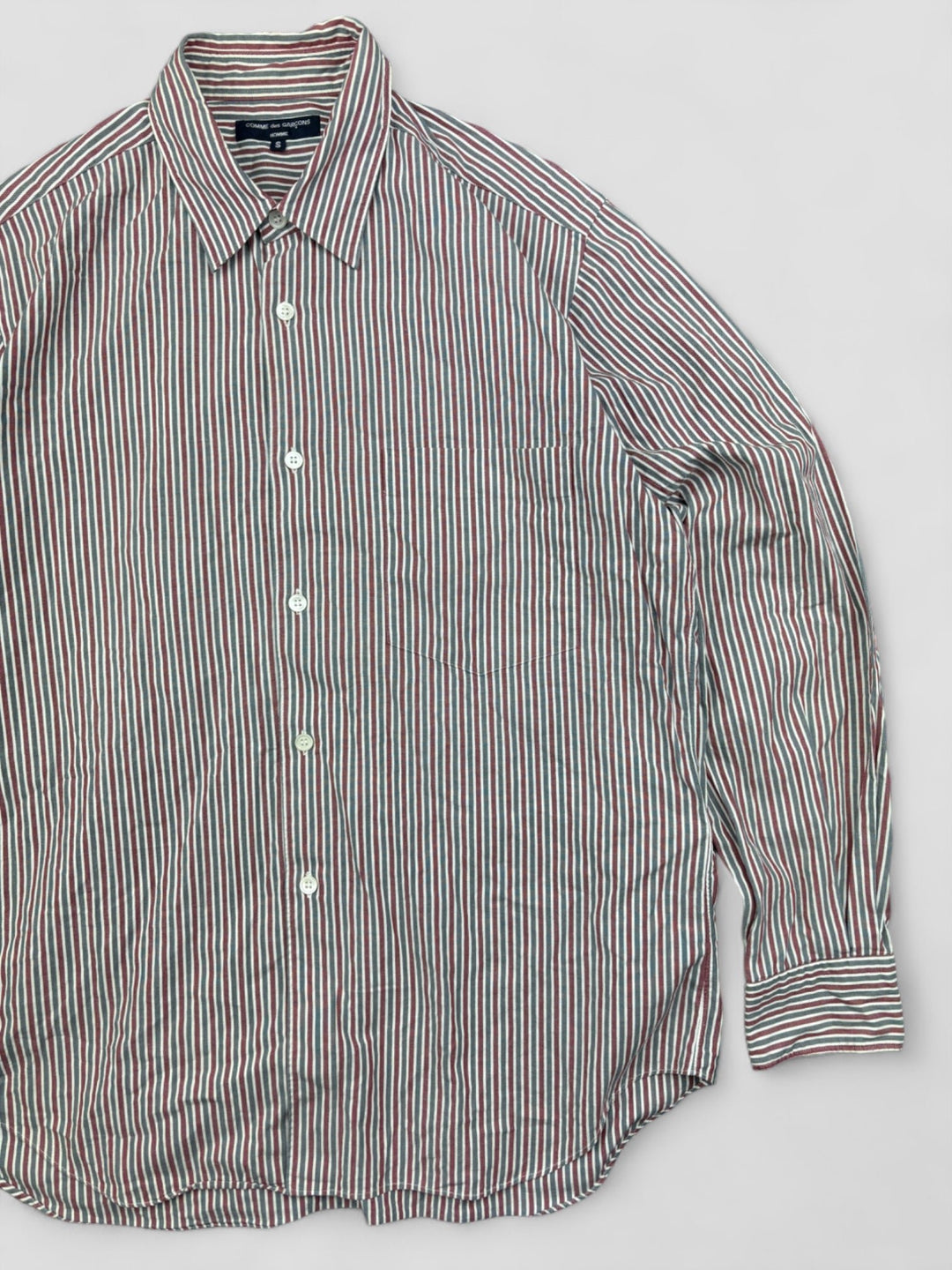 Comme des Garçons Vintage Striped Shirt (M) - SANZ - Vintage Designer Fashion