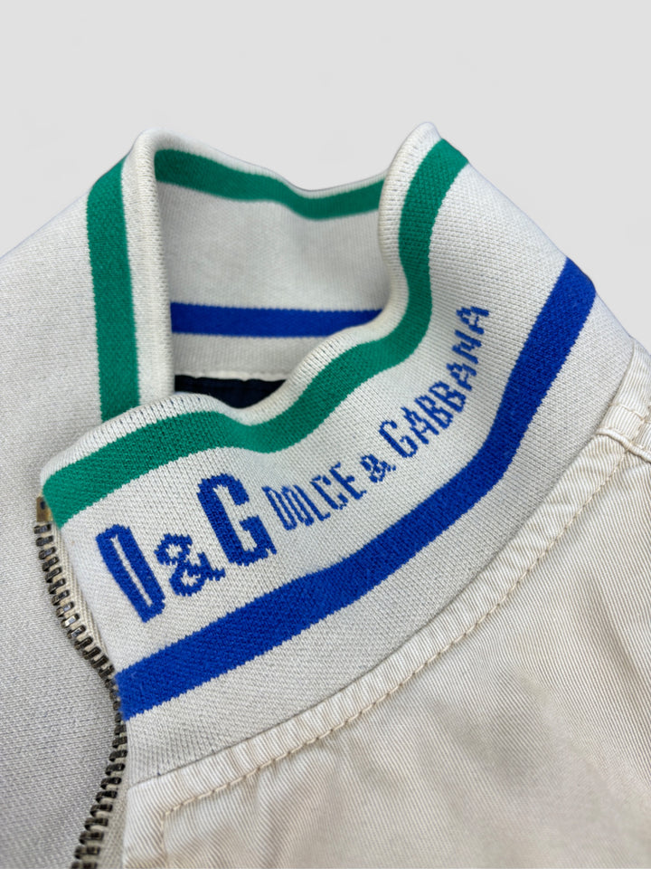 D und G vintage 2002 Archive Jacke beige Herren, second hand dolce and gabbana jacket beige men