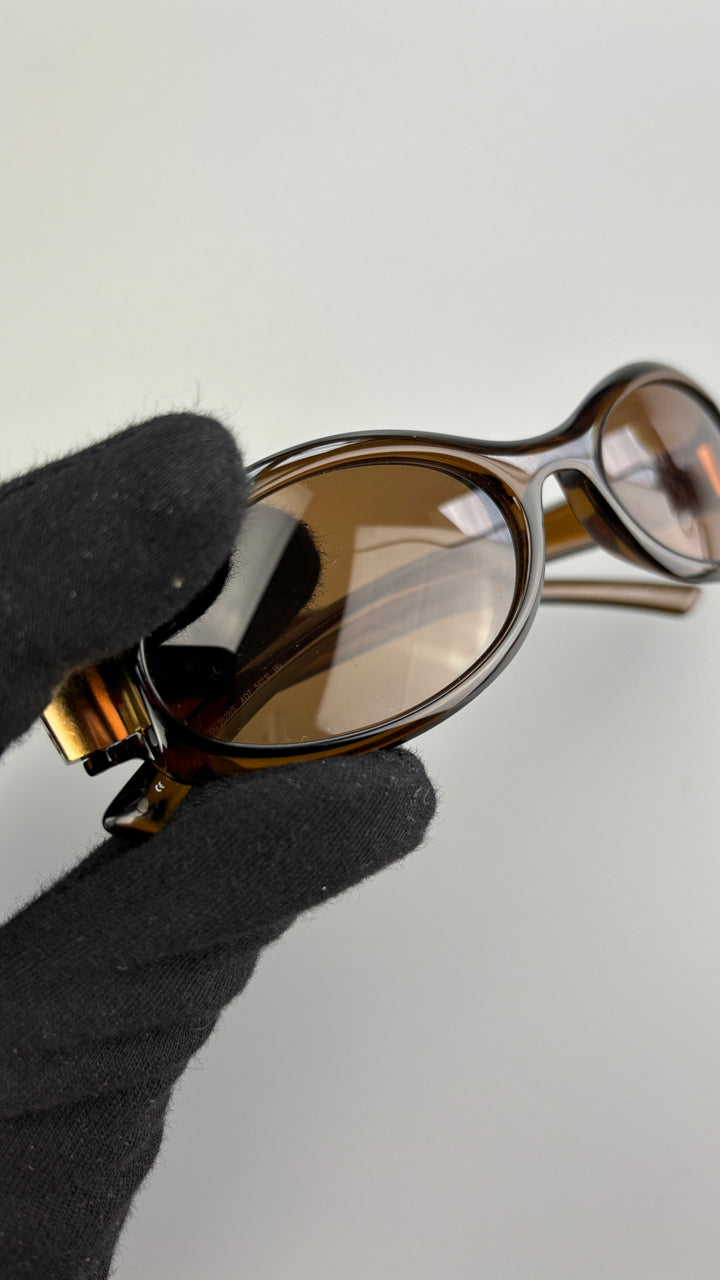 Gucci Vintage Sunglasses Brown, braune vintage sonnenbrille braun