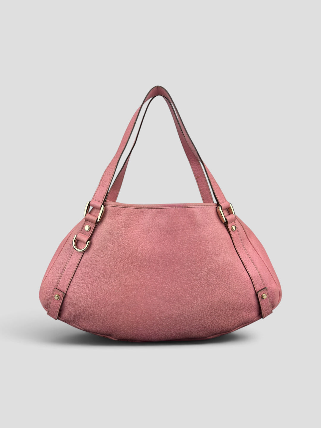 Gucci Abbey Leather Pink Shoulder-Bag Japan Exclusive 2005