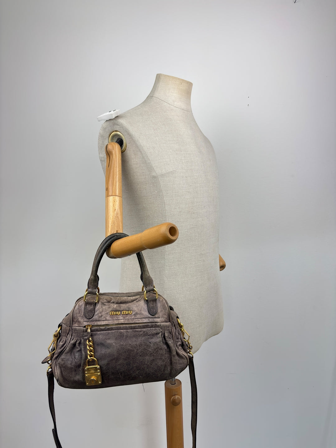 Miu Miu Vitello Lux Satchel / Handbag / Crossbody-Bag