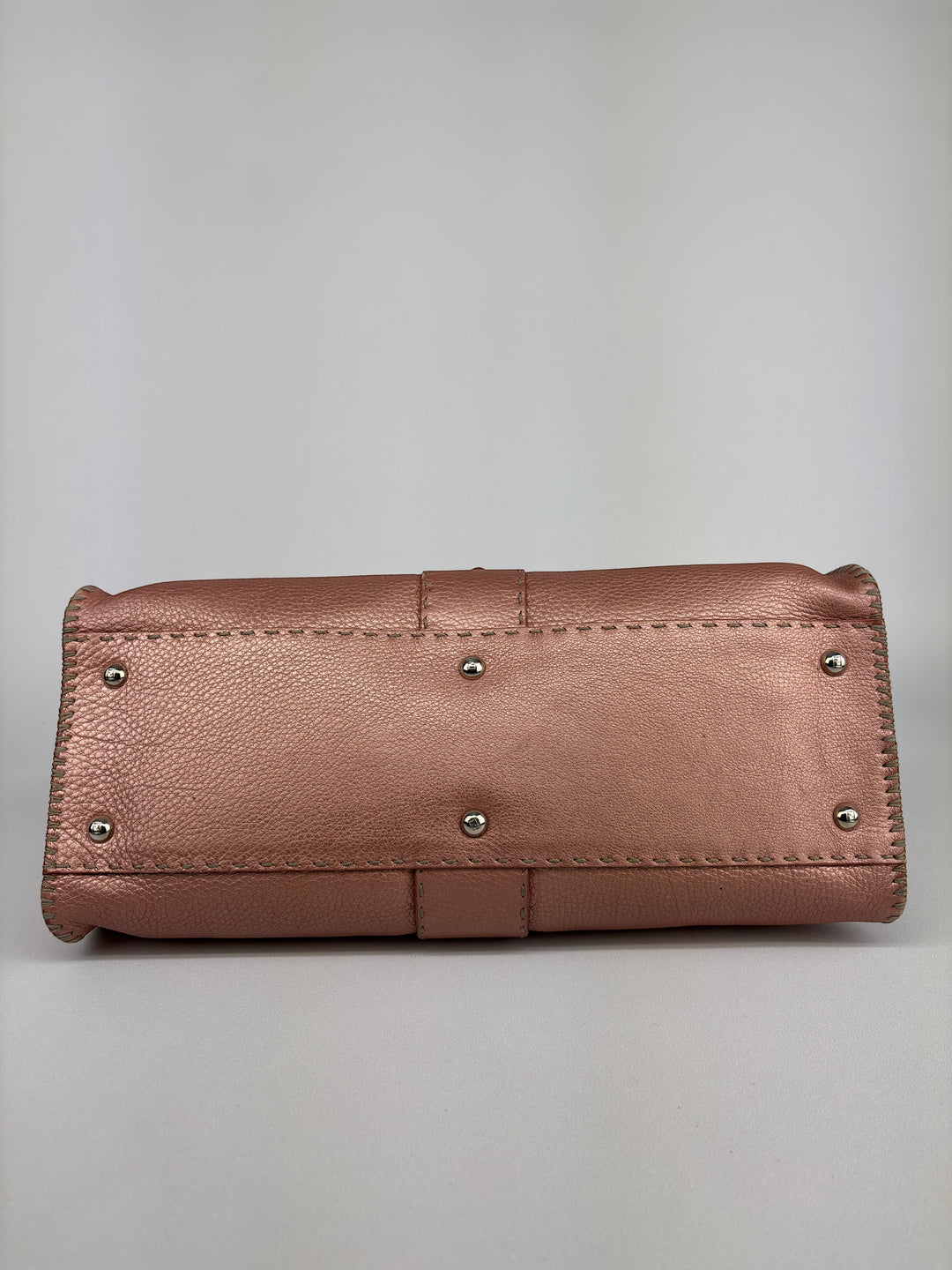 Fendi Selleria Leather Buckle Shoulder-Bag