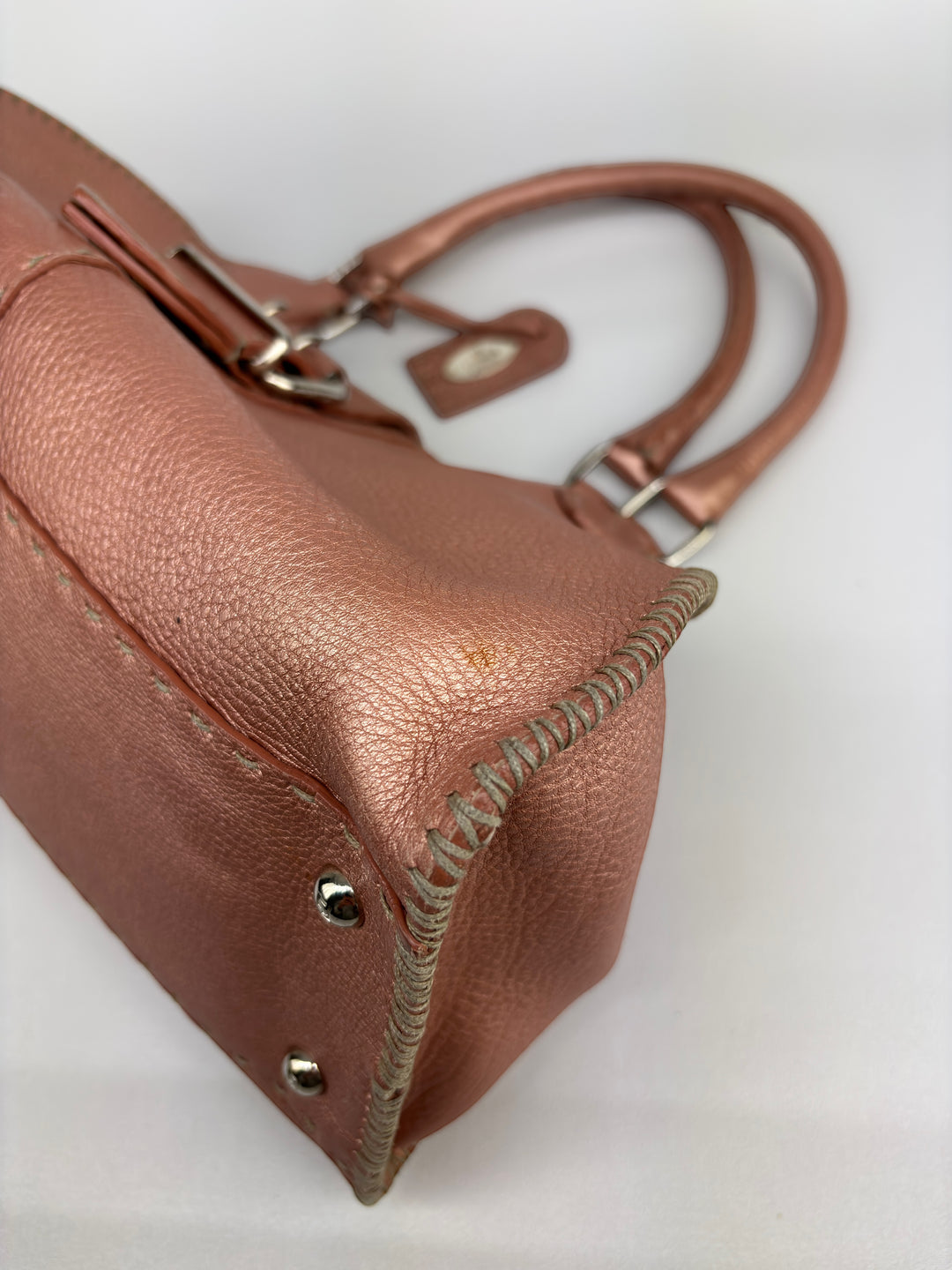 Fendi Selleria Leather Buckle Shoulder-Bag