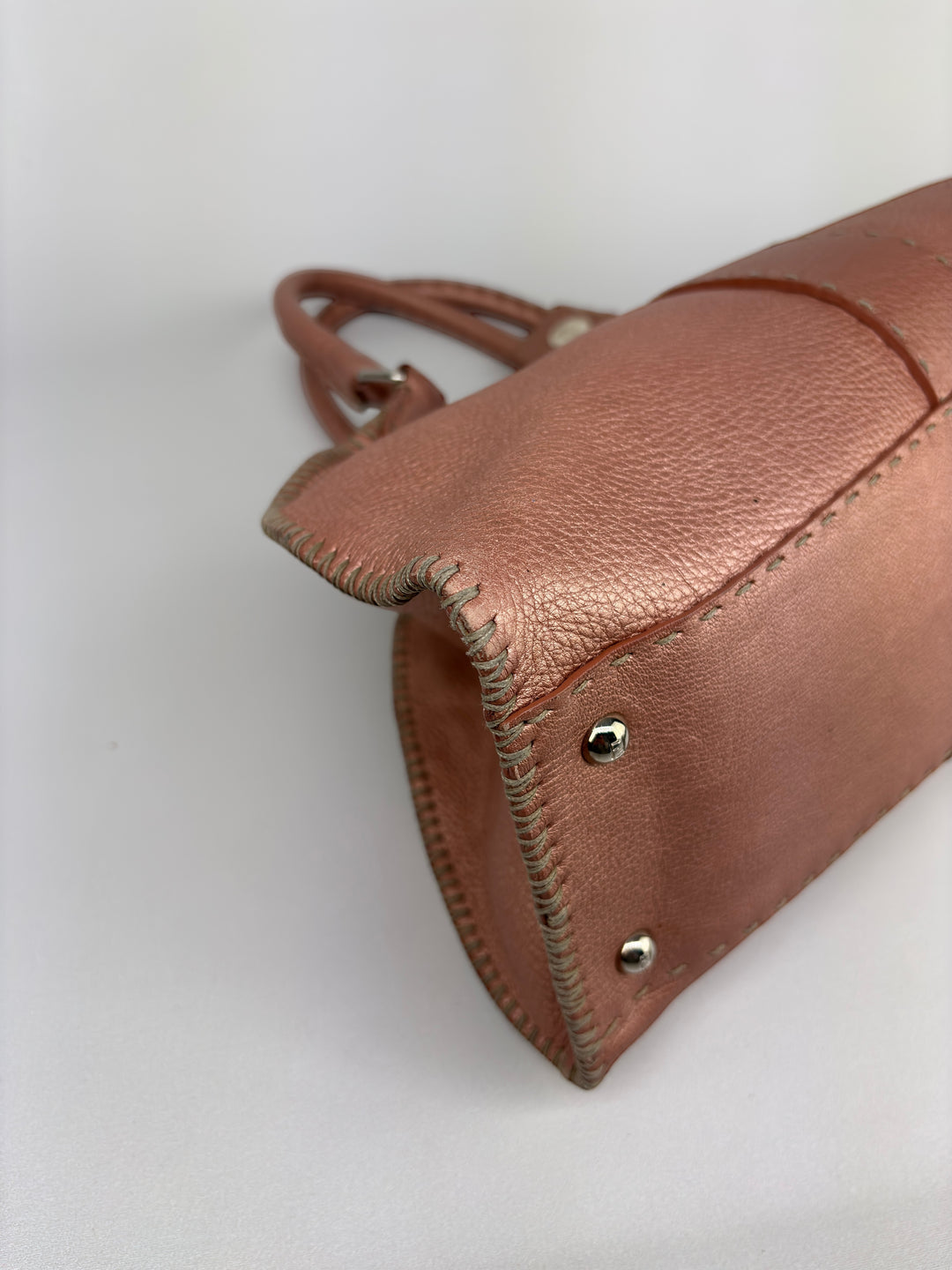 Fendi Selleria Leather Buckle Shoulder-Bag
