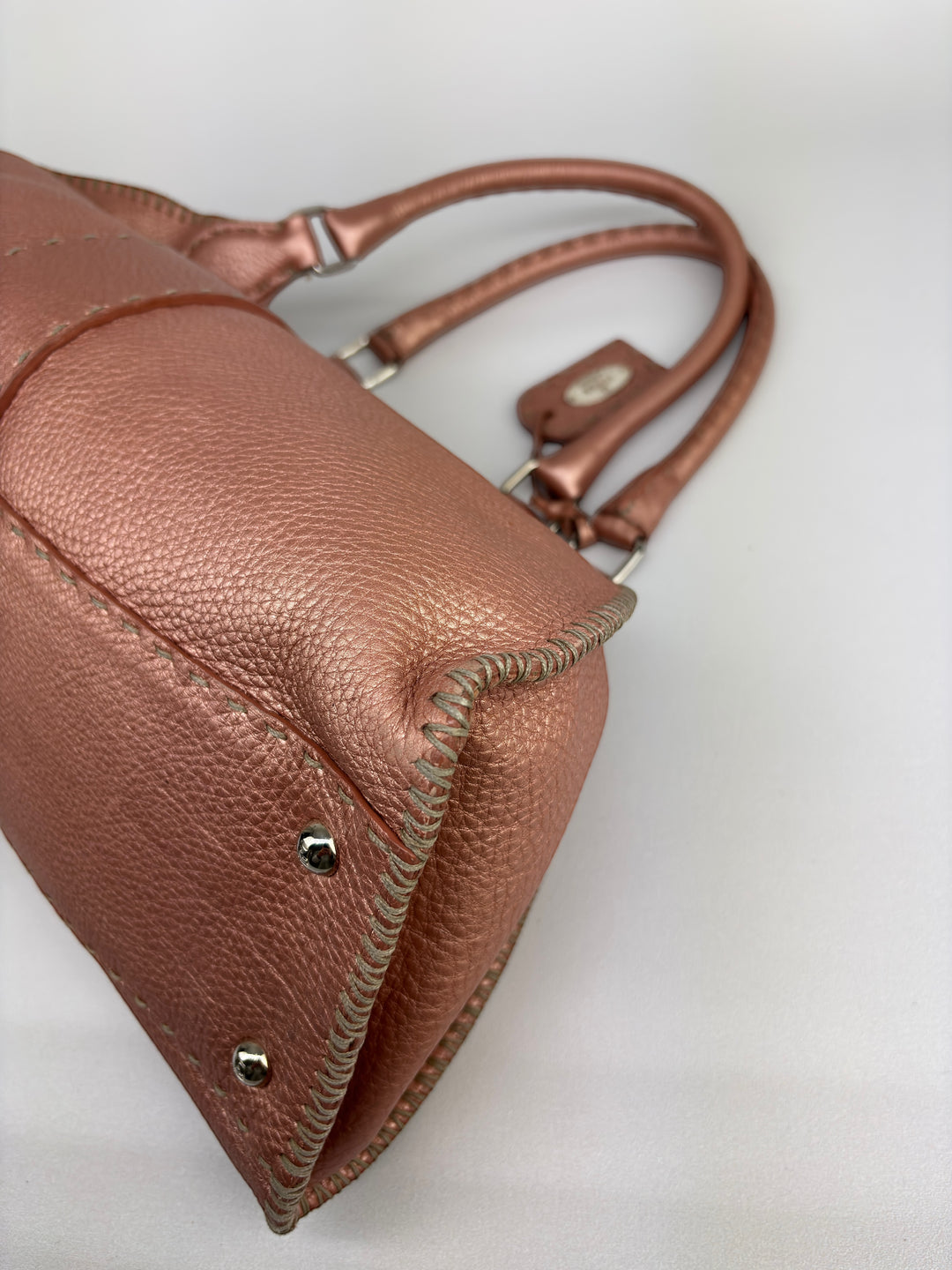 Fendi Selleria Leather Buckle Shoulder-Bag