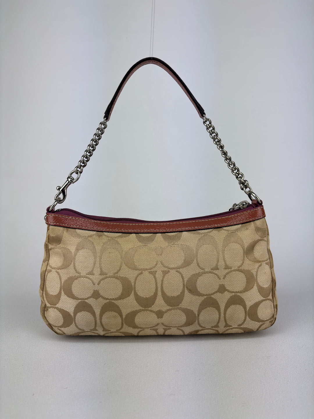 Coach Signature Chain Pochette Shoulder-Bag