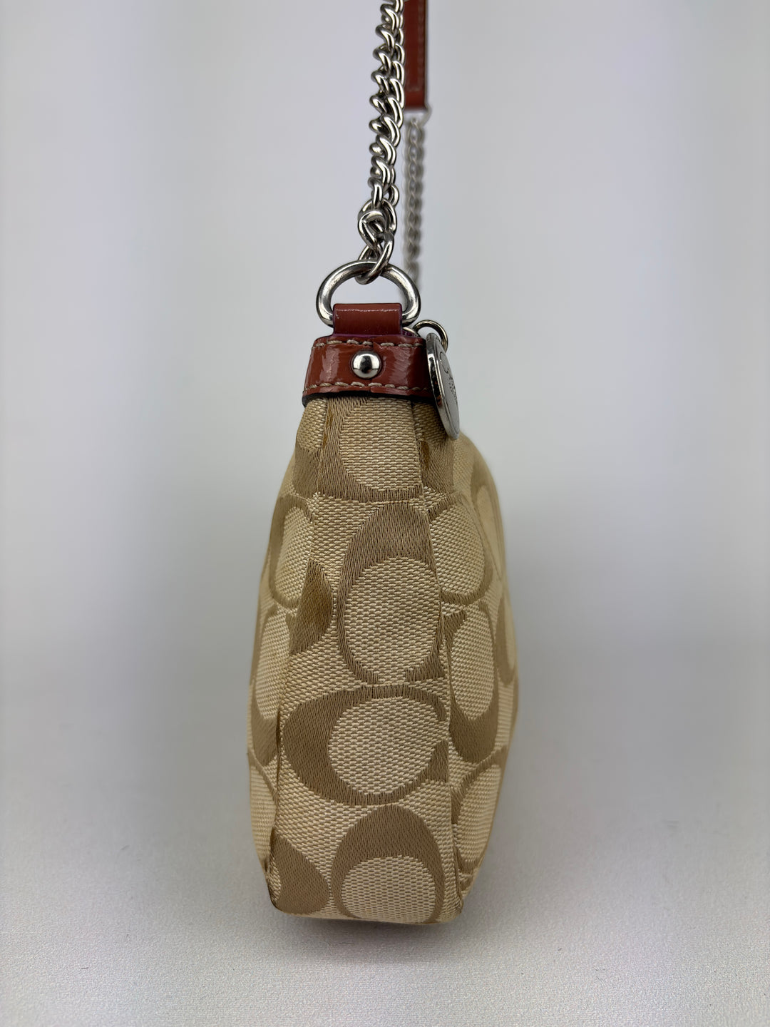 Coach Signature Chain Pochette Shoulder-Bag