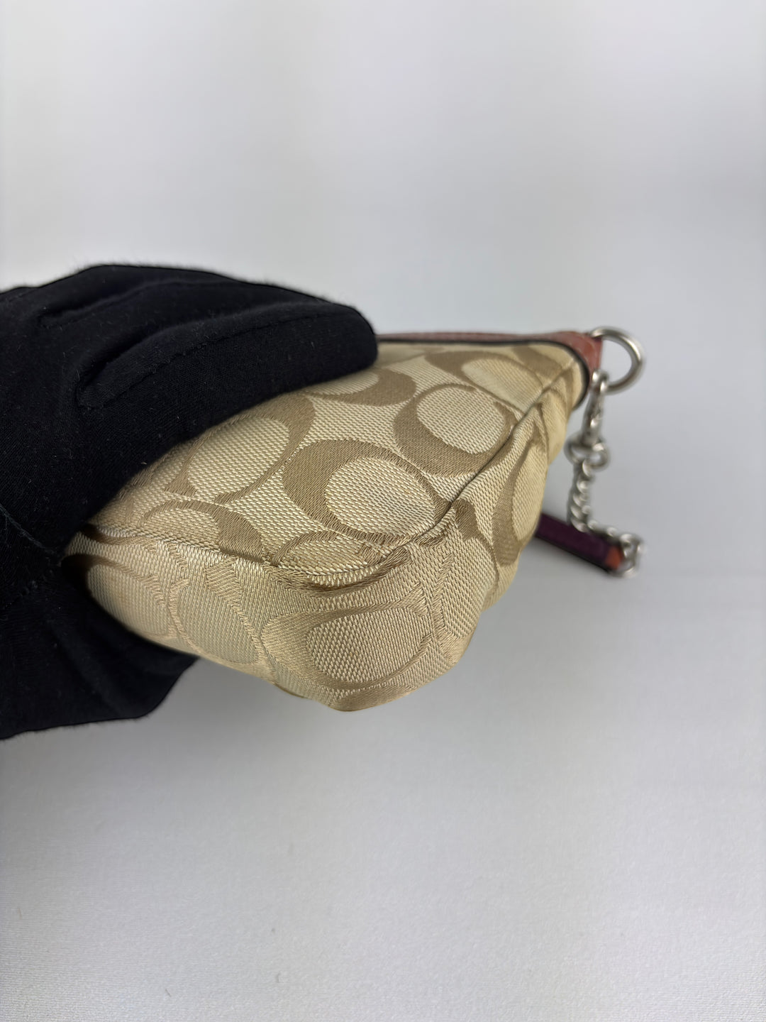 Coach Signature Chain Pochette Shoulder-Bag
