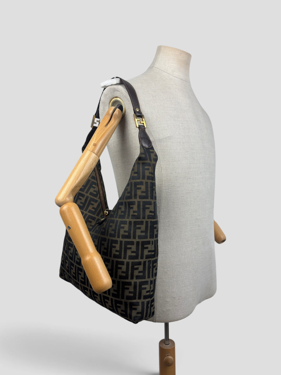 Fendi Vintage Zucchino Hobo / Shoulder-Bag