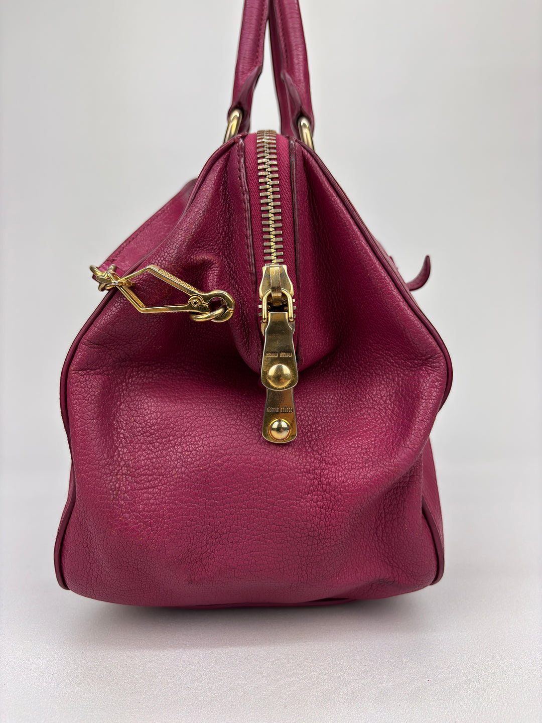 Miu Miu Vitello Lux Bauletto Hand / Crossbody-Bag