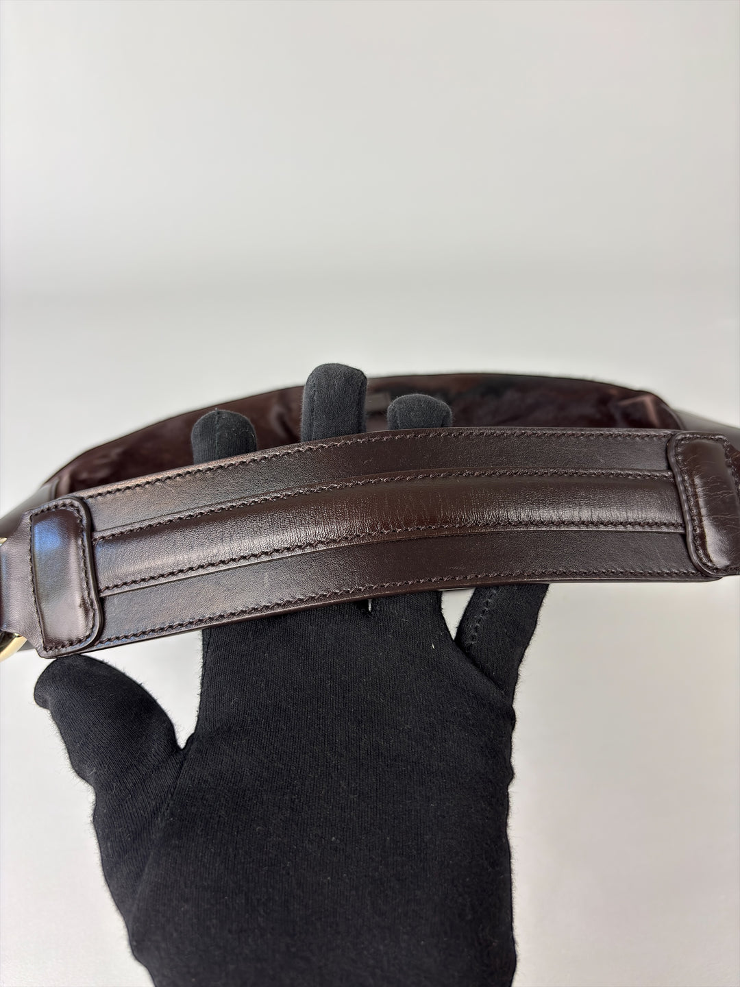 Gucci Pony Hair Half Moon Hobo Shoulder Bag