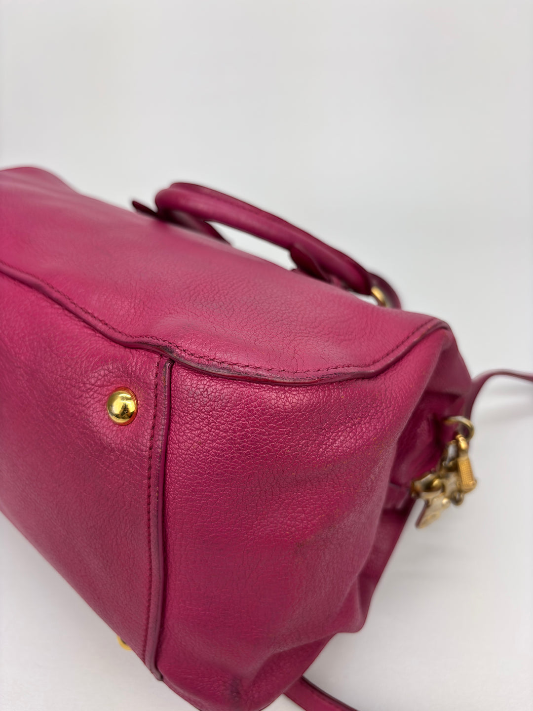 Miu Miu Vitello Lux Bauletto Hand / Crossbody-Bag
