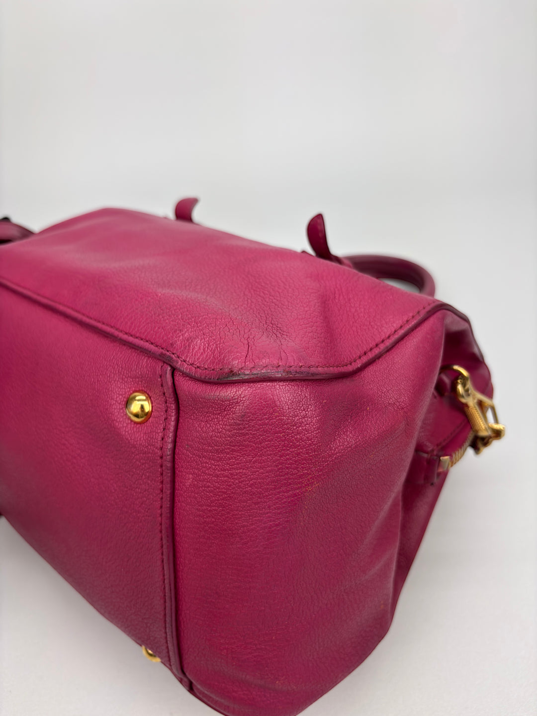 Miu Miu Vitello Lux Bauletto Hand / Crossbody-Bag
