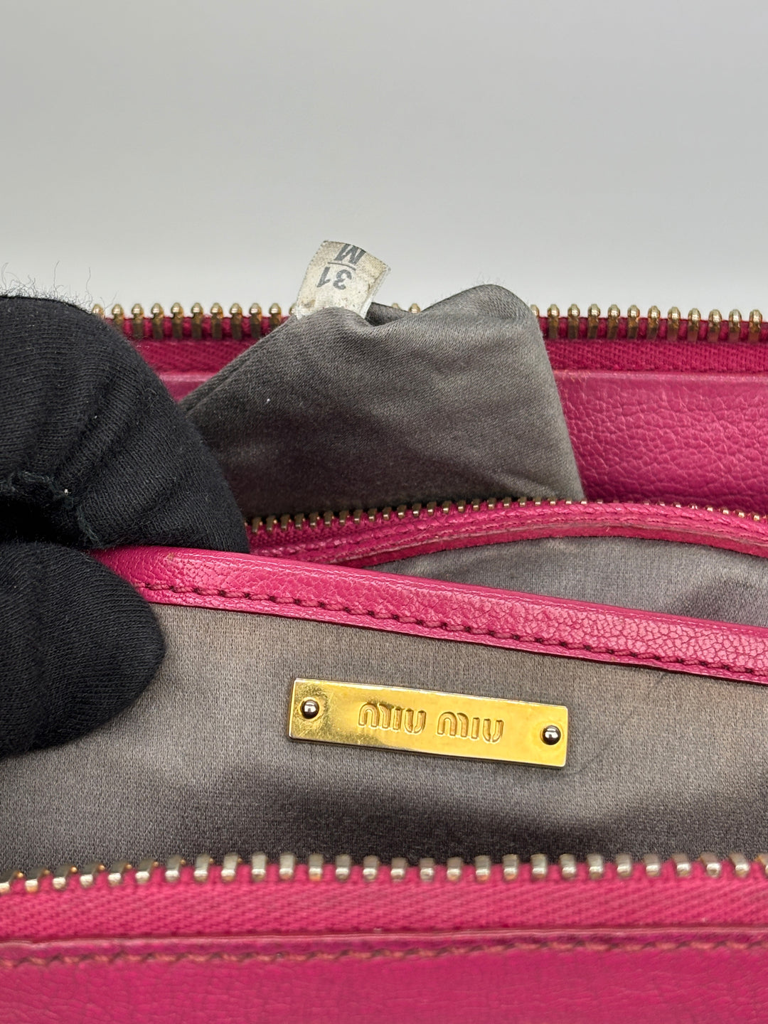 Miu Miu Vitello Lux Bauletto Hand / Crossbody-Bag