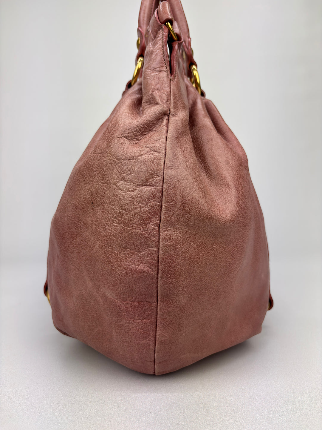 Miu Miu Vitello Lux Hobo / Handbag
