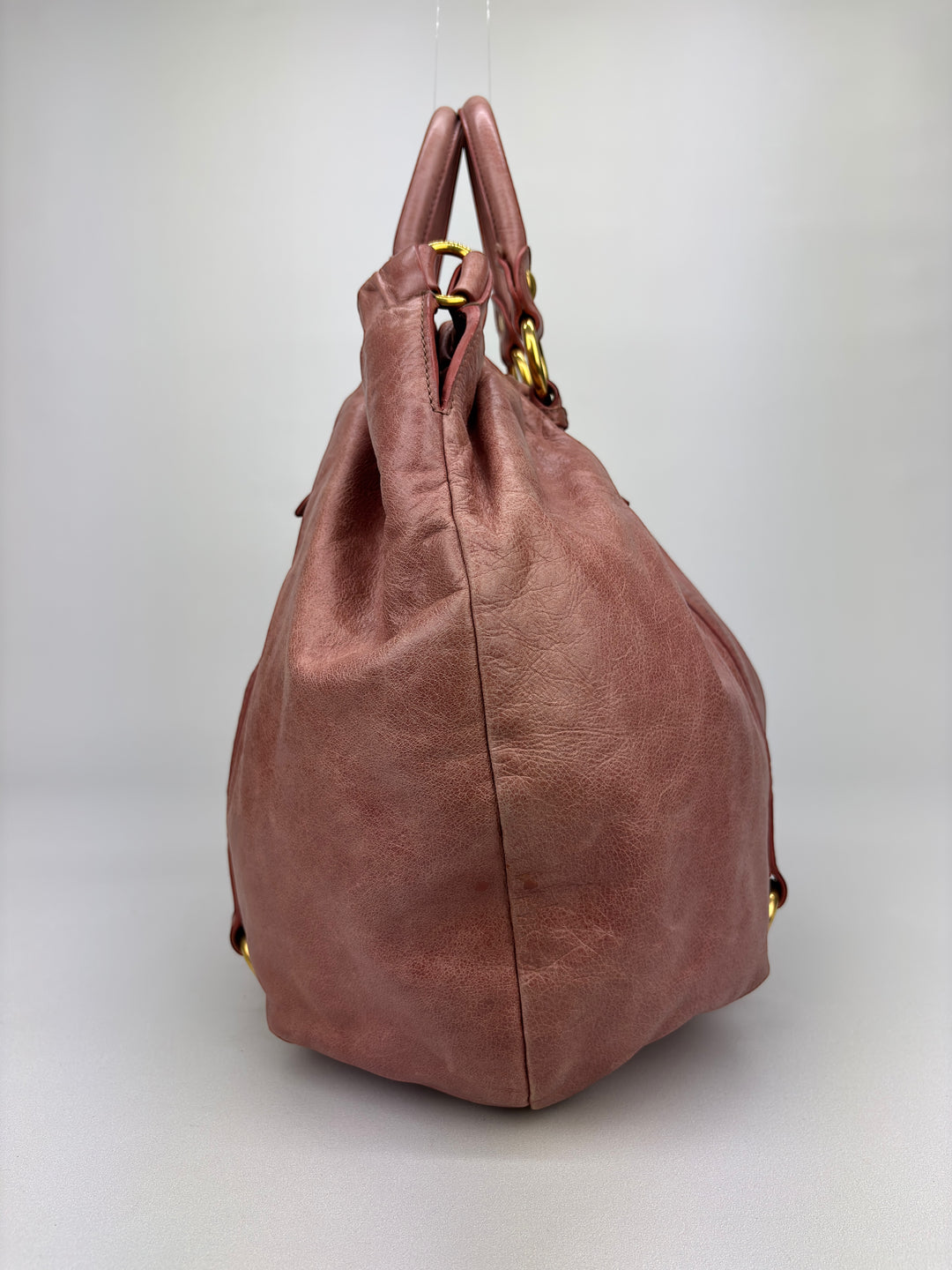 Miu Miu Vitello Lux Hobo / Handbag