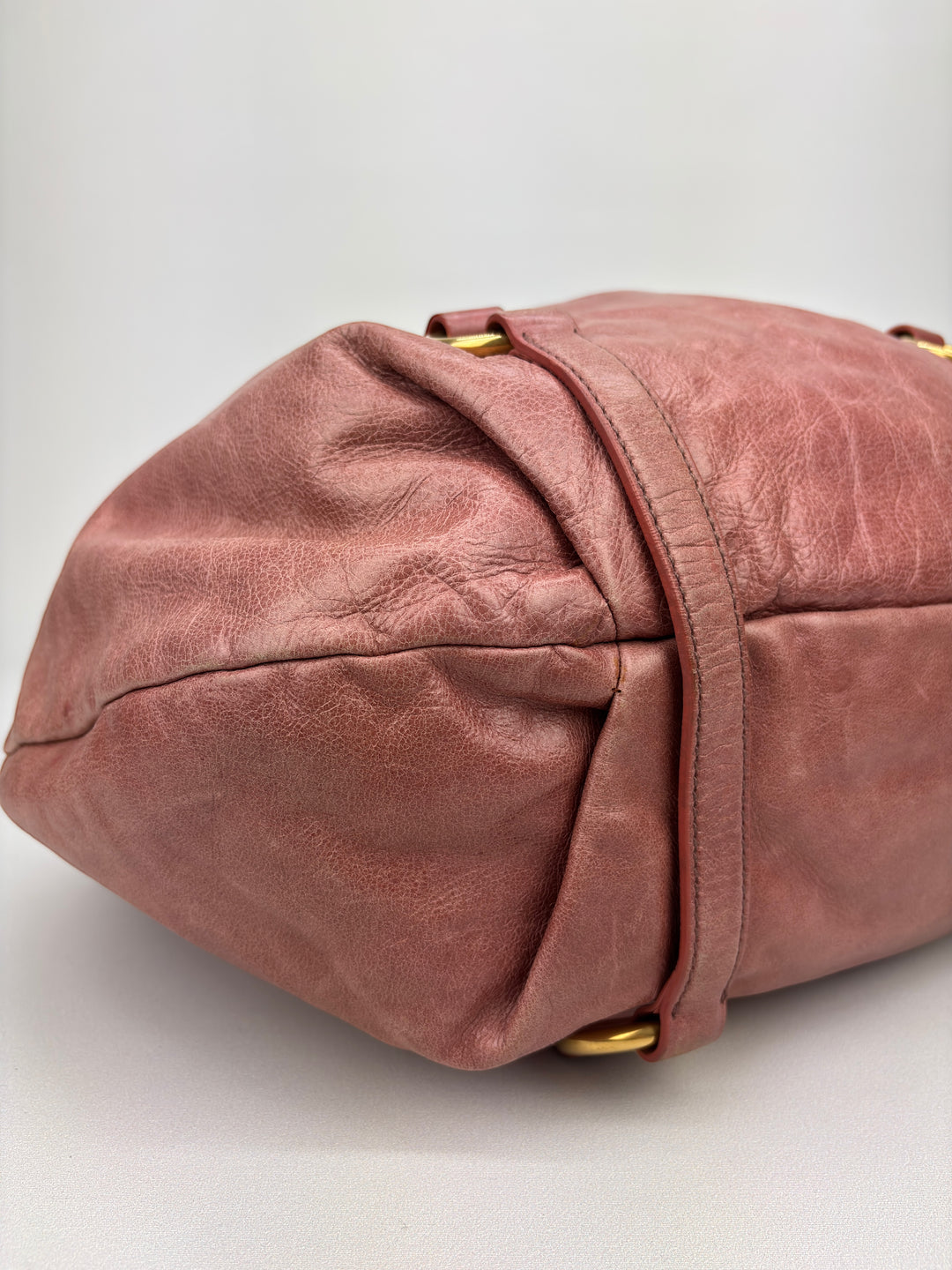 Miu Miu Vitello Lux Hobo / Handbag