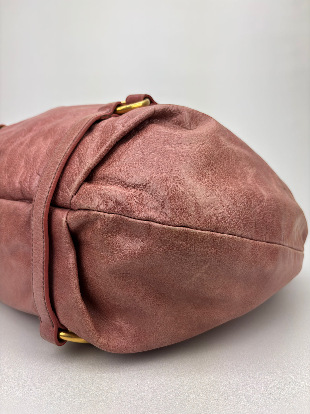 Miu Miu Vitello Lux Hobo / Handbag
