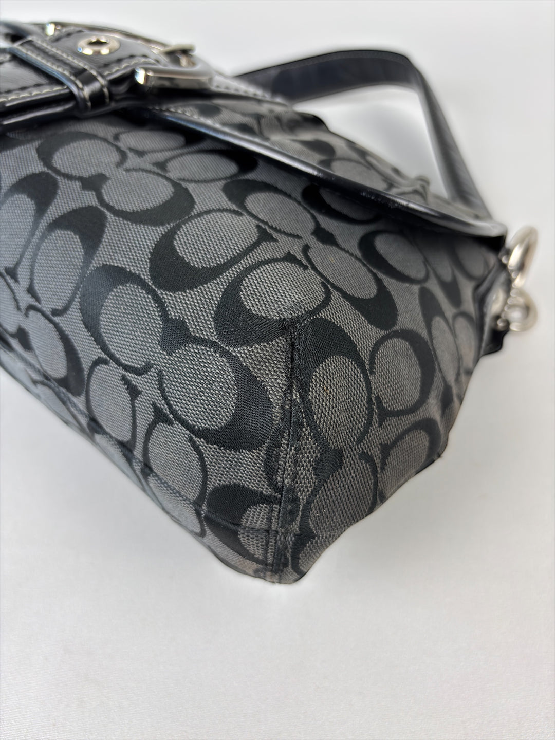 Coach Soho Signature Flap Shoulder Bag