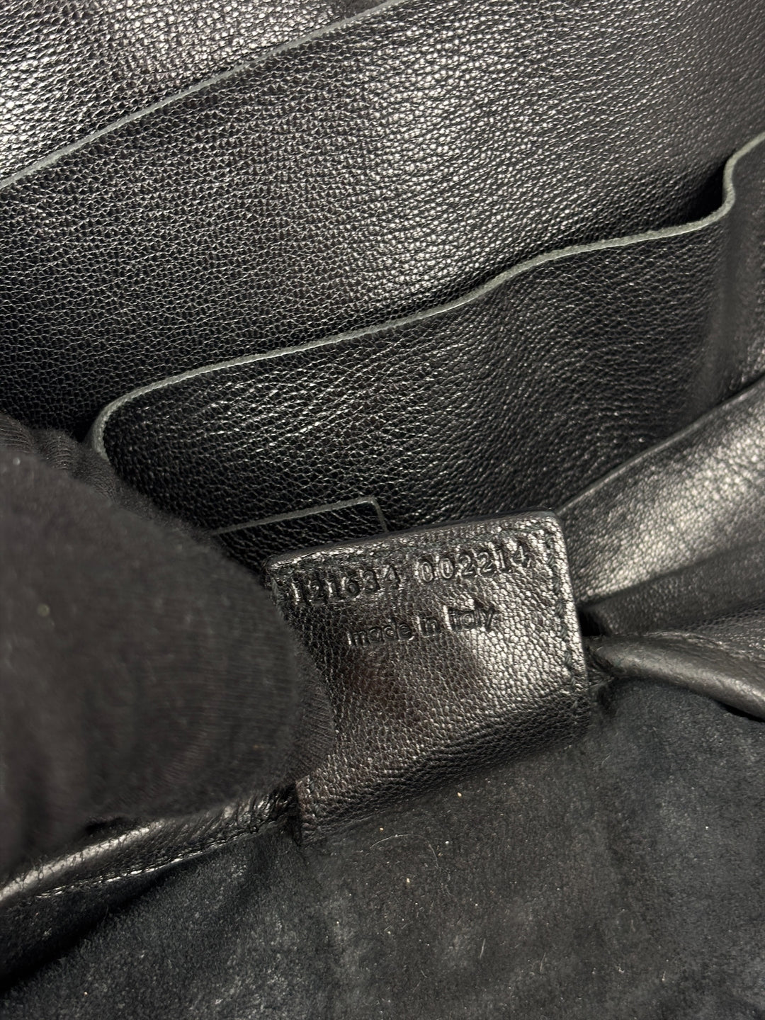 Yves Saint Laurent Saint Tropez Ruffle Hobo Shoulder Bag