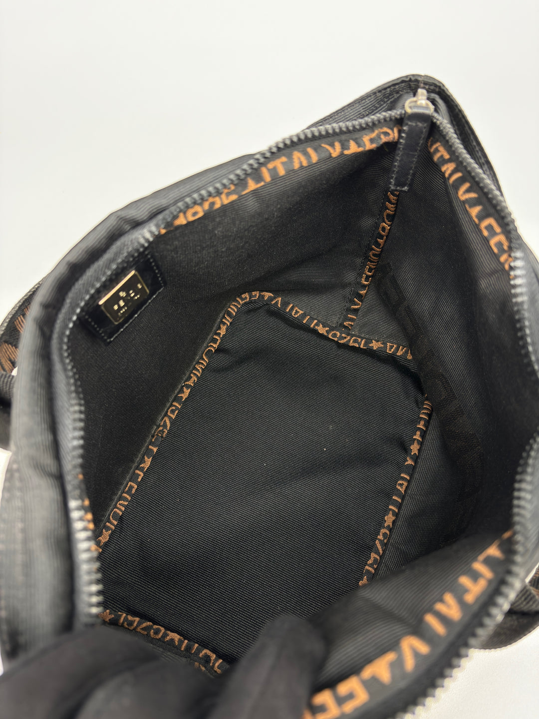 Fendi Logo Shopper / Tote / Handbag