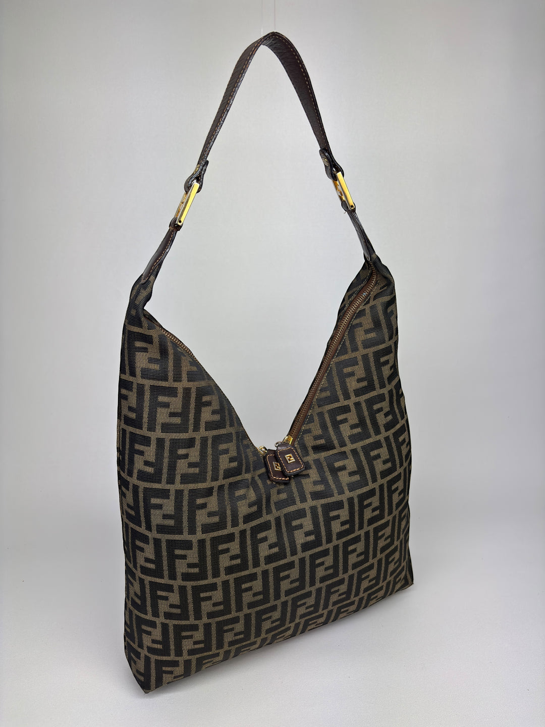 Fendi Vintage Zucchino Hobo / Shoulder-Bag