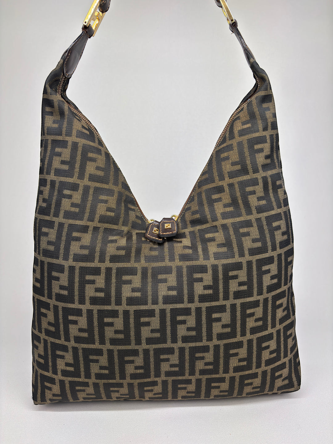 Fendi Vintage Zucchino Hobo / Shoulder-Bag